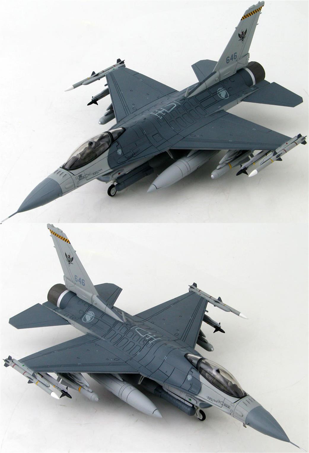 Hobby Master 1/72 HA3839 Lockheed F-16C Fighting Falcon 646, 145 Sqn., RSAF, Singapore