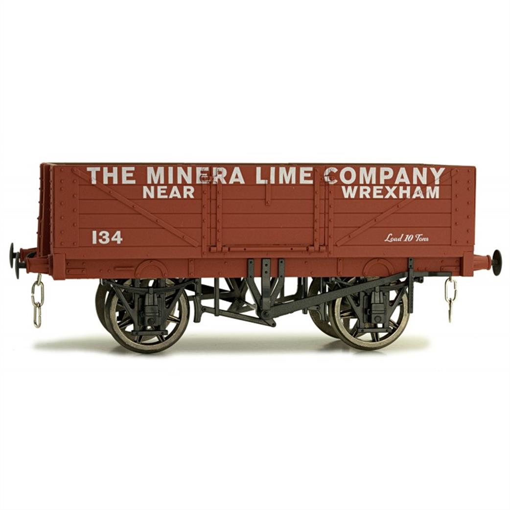 Dapol O Gauge 7F-051-024 Minera Lime Company 5 Plank Open Mineral Wagon