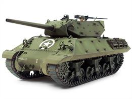 Tamiya 35350 1/35 Scale US M10 Mid Production Tank DestroyerLength 196mm  Width 86mm.
