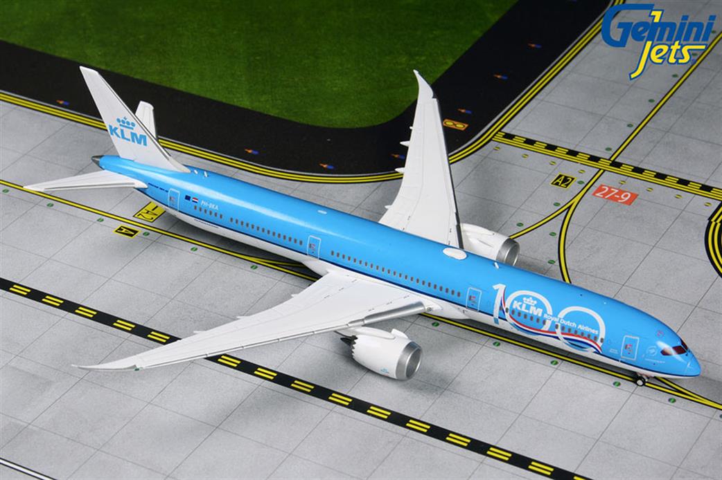 Gemini Jets 1/400 GJKLM1890 KLM B787-10 PH-BKA KLM 100 Livery Model