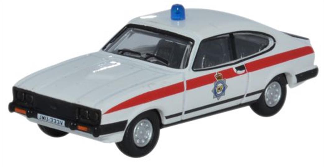 Oxford Diecast 1/76 76CAP007 Ford Capri MkIII Merseyside Police