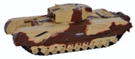 Oxford Diecast 1/76 Churchill Tank MkIII Kingforce - Major King 76CHT001