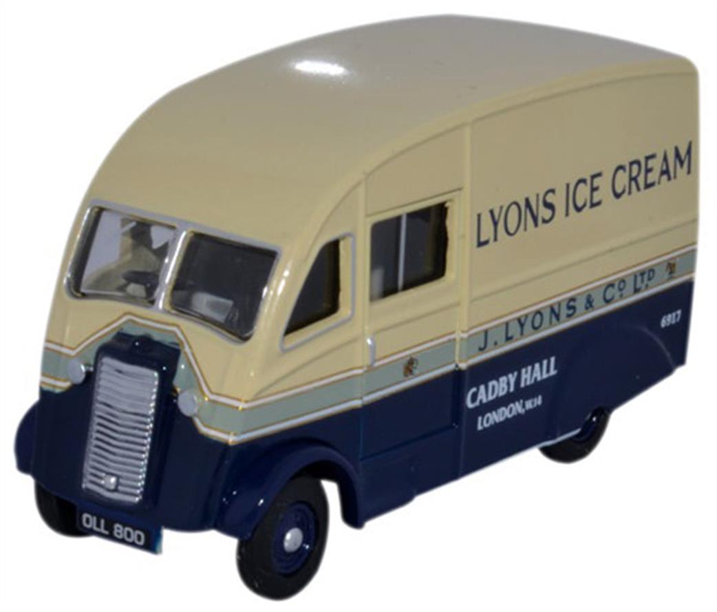 Oxford Diecast 76CM009 Commer Q25 Lyons Ice Cream 1/76