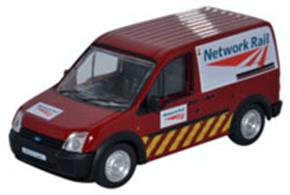 Oxford Diecast 1/76 Ford Transit Connect Network Rail (Jarvis) 76FTC009