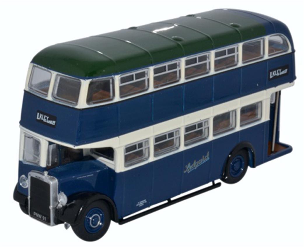 Oxford Diecast 76PD2004 Leyland PD2/12 Samuel Ledgard Bus Model 1/76