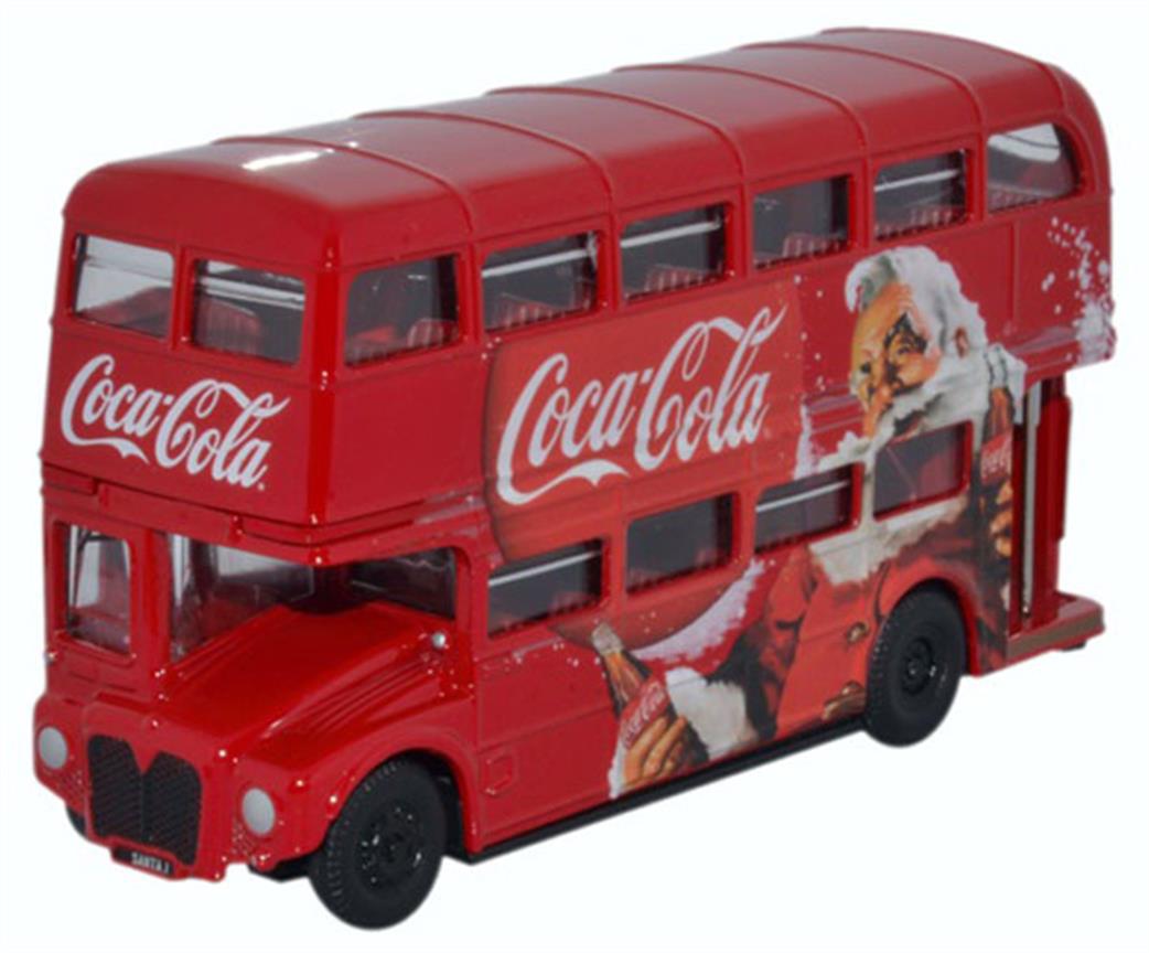 Oxford Diecast 1/76 76RM114CC Routemaster 1:76 Coca Cola Xmas