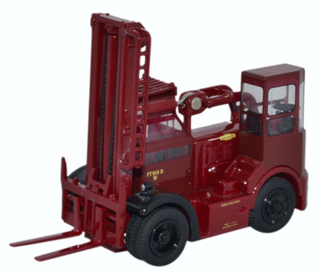 Oxford Diecast 1/76 76SDF002 Shelvoke & Drewry Freightlifter British Rail Crimson