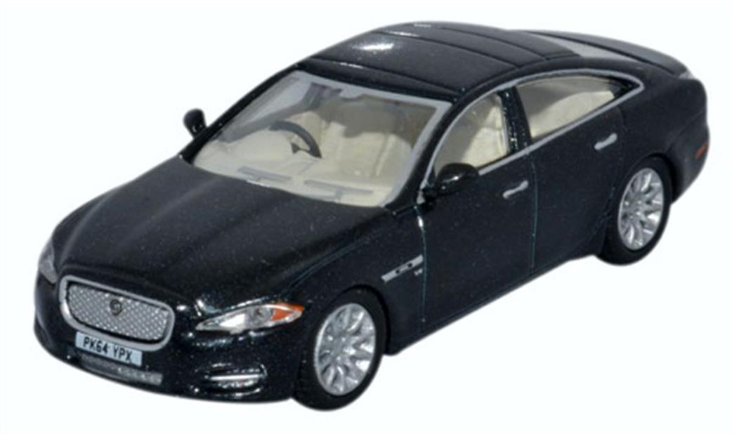 Oxford Diecast 1/76 76XJ005 Jaguar XJ Saloon Ultimate Black