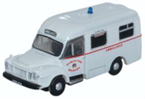 Oxford Diecast 1/148 Bedford J1 Lomas Ambulance Dublin NBED003