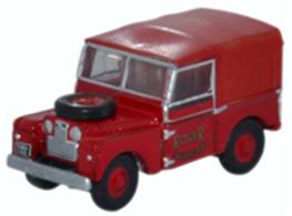 Oxford Diecast 1/148 Land Rover Series 1 Rover Fire Brigade NLAN188010Land Rover Series 1 Rover Fire Brigade