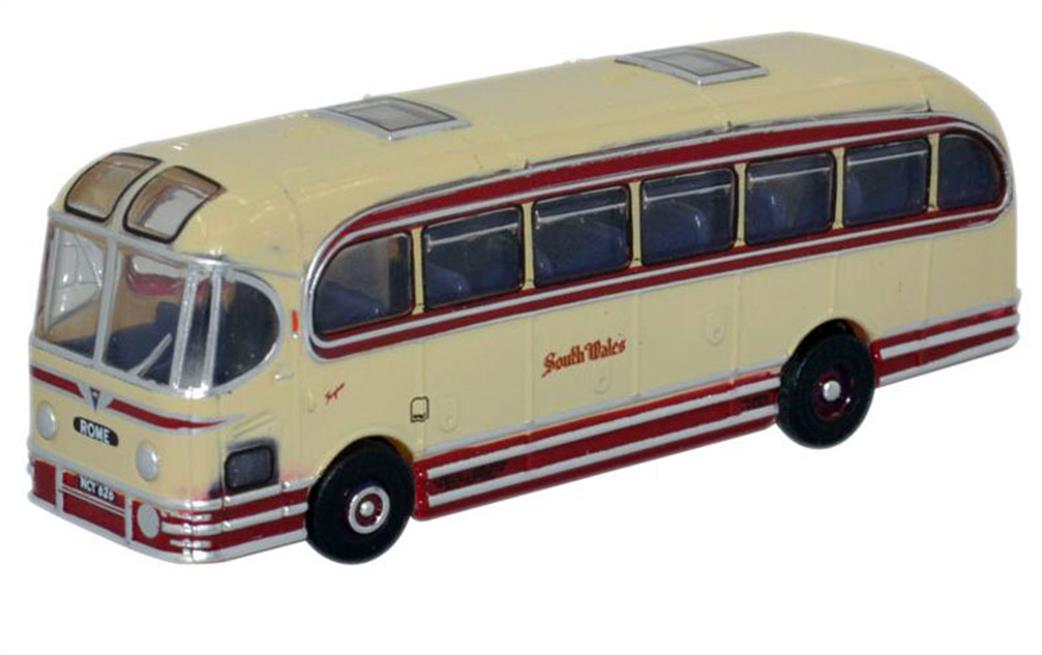 Oxford Diecast 1/148 NWFA001 Weymann Fanfare South Wales Bus Model