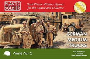 Plastic Soldier Company 1:72 scale German Medium Trucks