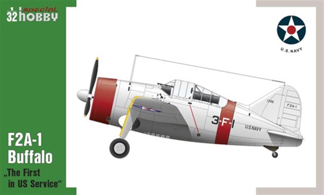 Special Hobby 1/32 SH 32064 F2A-1 BuffaloThe First in US Service Fighter Aircraft Kit