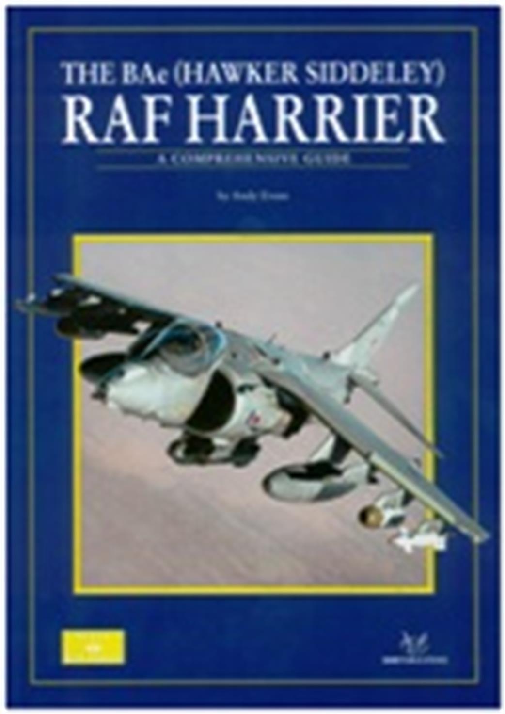 Sam Publications  9781906959135 RAF Harrier by Andy Evans