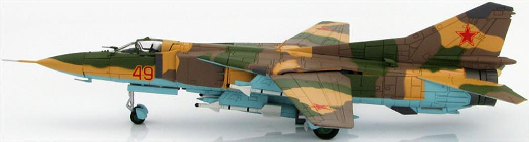 Hobby Master 1/72 HA5303 MIG-23MS Red 49 4477th Test & Evaluation Sqn Tonopah Test Range Airfield USAF 1980's