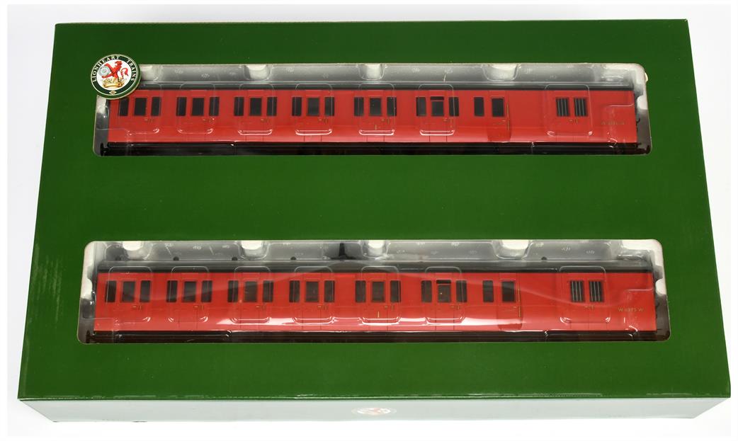 Dapol Lionheart Trains O Gauge SHLHT-603 BR Crimson 2-Coach B Set Bodmin
