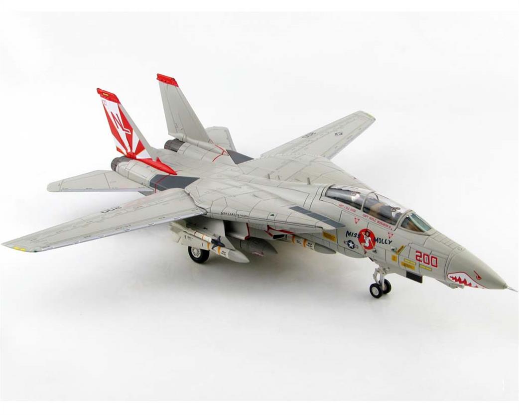 Hobby Master 1/72 HA5213B Grumman F-14A Tomcat Miss Molly VF-111 Sundowners USS Carl Vinson 1989