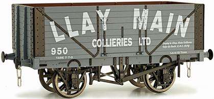 Dapol O Llay Main 8 Plank Open Wagon 954 RTR 7F-080-020Dapol O gauge 7F-080-020 8 plank open wagon Llay Main 954A detailed model of an 8 plank open coal wagon in the livery of the Llay Main Colliery.Dapol are producing two wagons, 952 and 954, from the large fleet operated by the Llay Main Colliery, adding to the previously released wagon 950, allowing a small block of wagons to be built without duplicating numbers.A weathered version is also being produced, 7F-080-020W at the same price. The weathered agons can be obtained on request.Photo of wagon 950 Shown.