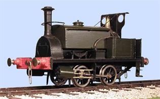 Slaters Plasticard O Manning Wardle Class F 0-4-0ST Loco kit 7L017Please note - Motor and Gearbox REQUIRED.