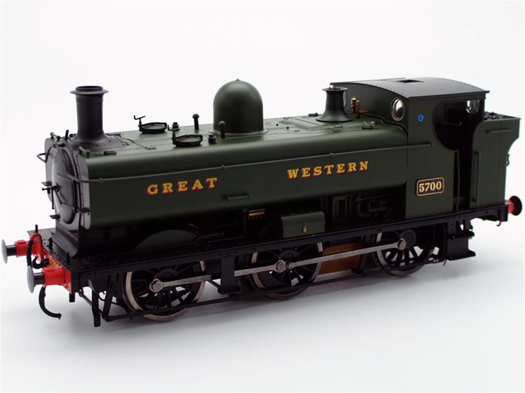 Dapol O Gauge 7S-007-002 GWR 5700 57xx Class 0-6-0PT Pannier Tank GWR Green Lettered Great Western Model