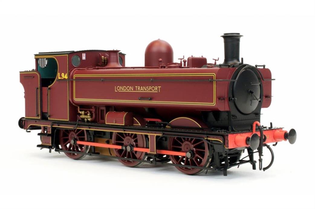 Dapol O Gauge 7S-007-004 London Transport L94 ex-GWR 57xx Pannier Tank LT Red