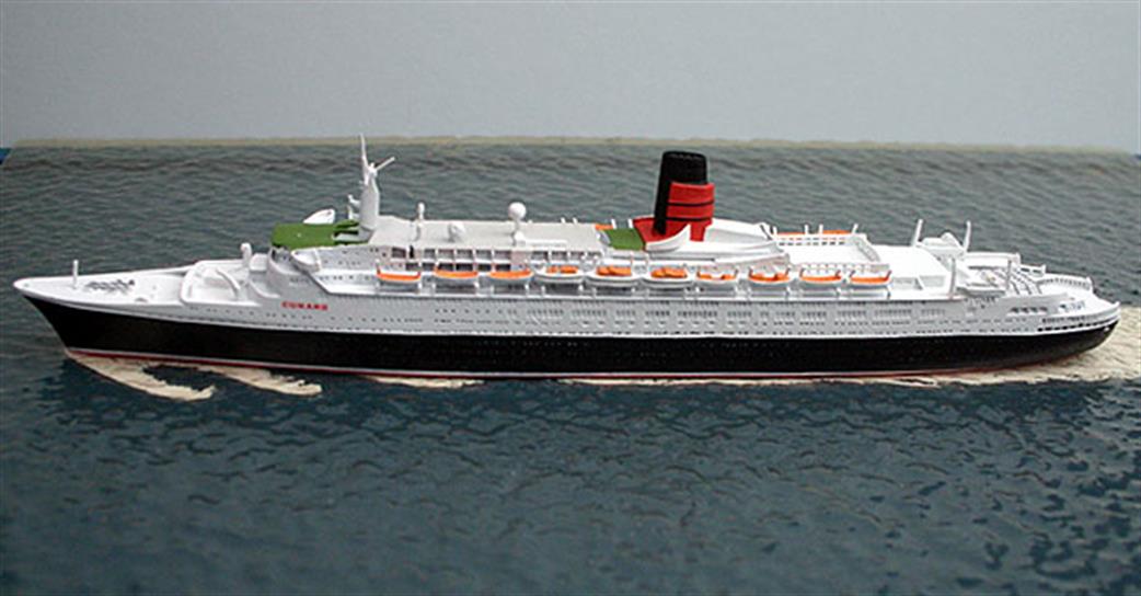 CM Models 1/1250 CM-KR61 Queen Elizabeth II, Cunard Liner, 1980s onwards