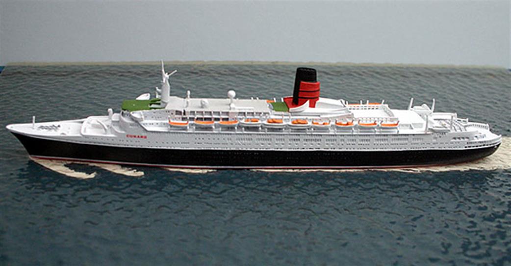 CM Models CM-KR61 Queen Elizabeth II, Cunard Liner, 1980s onwards 1/1250