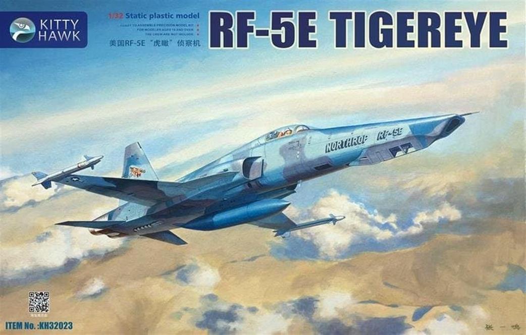 Kitty Hawk 1/32 KH32023 Rf-5E TigerEye Fighter Kit