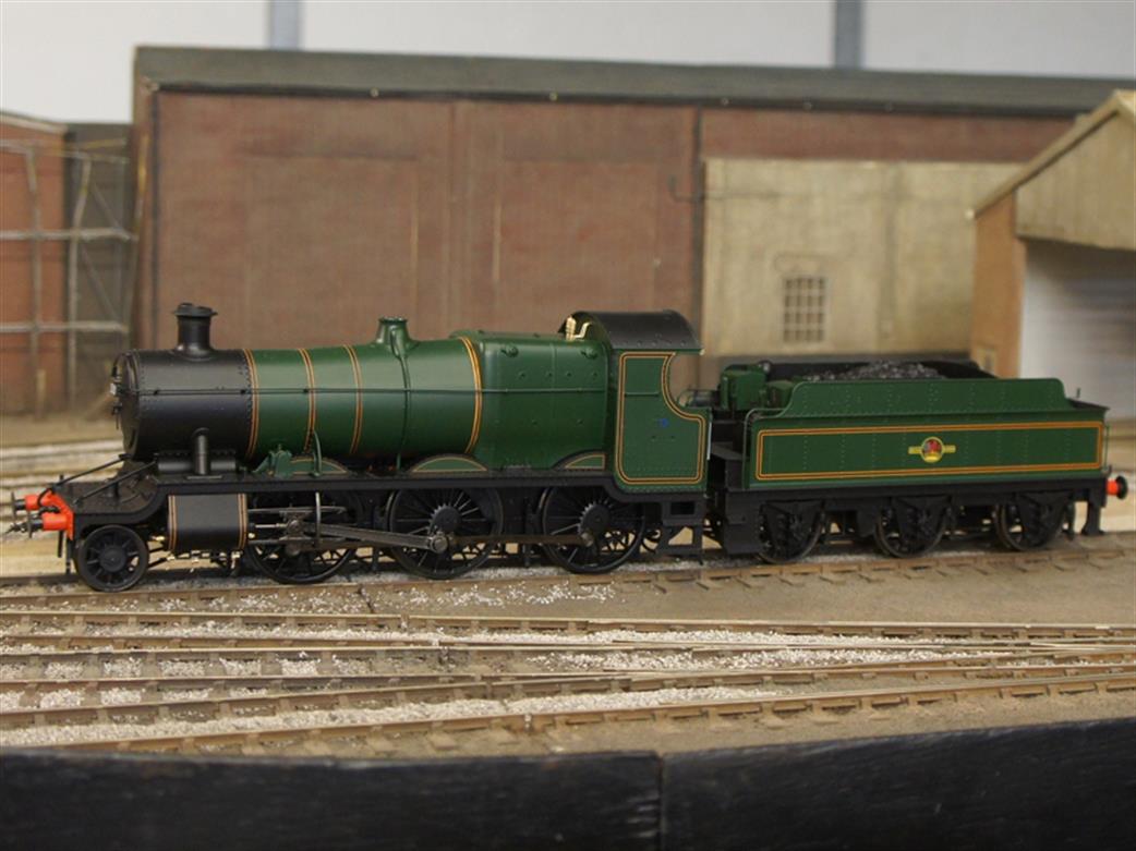 Heljan O Gauge 4312 GWR 5330 43xx Class 2-6-0 Mogul BR Lined Green Late Crest Loco Model