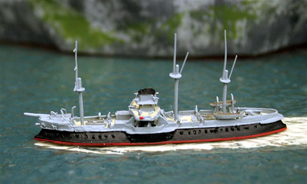 Navis Neptun 1/1250 418 Redoutable, French central-battery ironclad, 1878