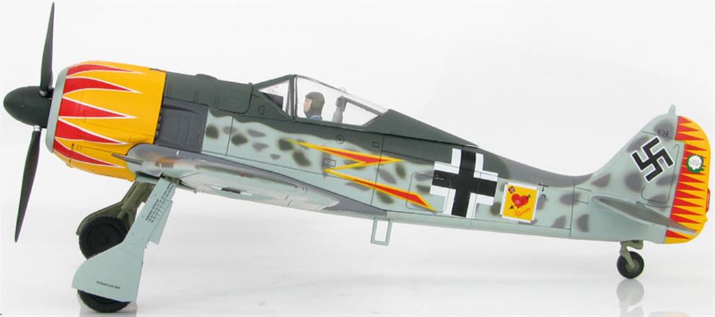 Hobby Master 1/48 HA7419 FW 190A-4 W. Nr. 634, flown by Major Hermann Graf,  JG 2, France 1943