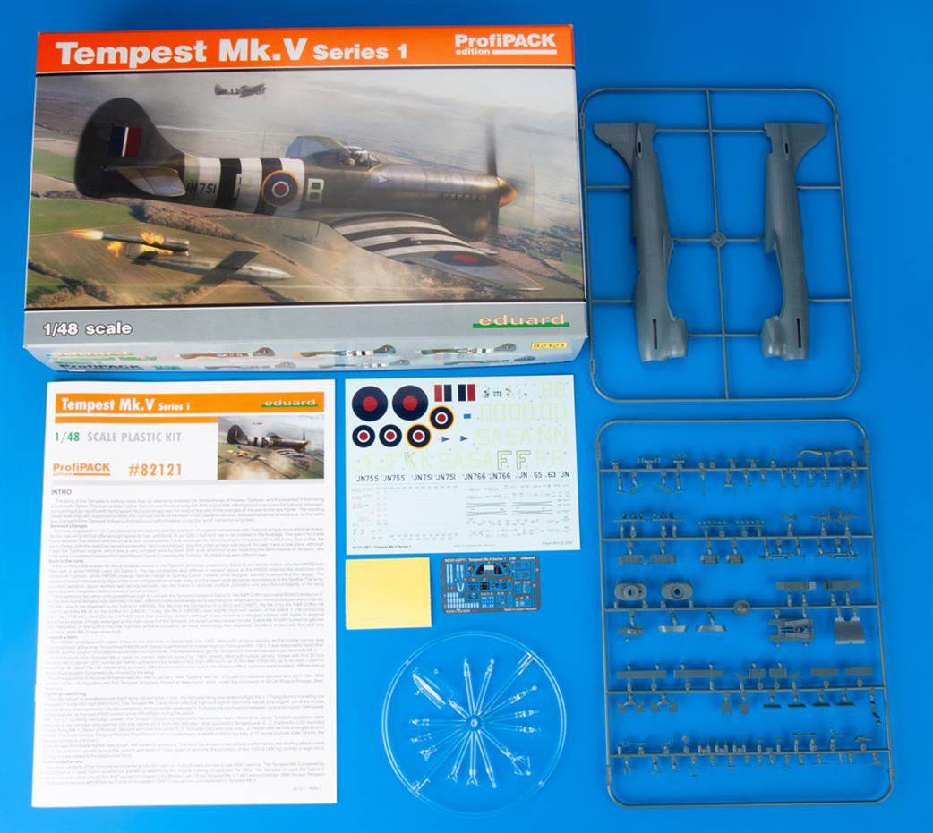 Eduard 1/48 82121 RAF Tempest MKV Series 1 Fighter Kit