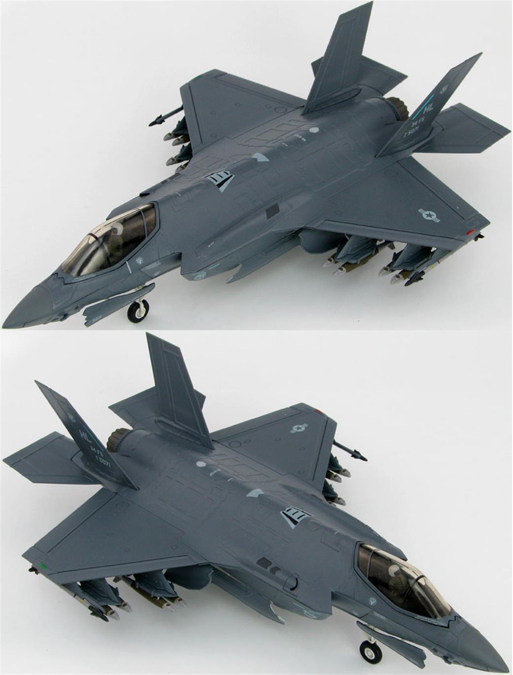 Hobby Master 1/72 HA4408 Lockheed F-35A AF13-5071/HL, 34th FS, 2016