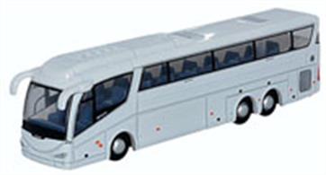 Oxford Diecast 1/148 Scania Irizar Bus White NIRZ005