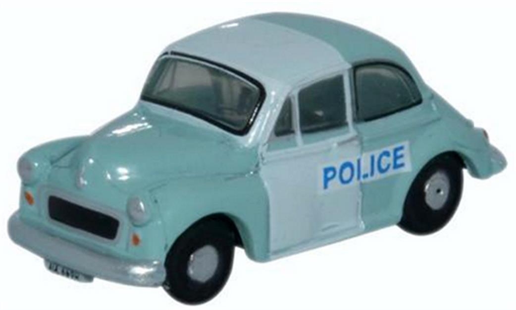 Oxford Diecast 1/148 NMOS005 Morris Minor Saloon Police Panda