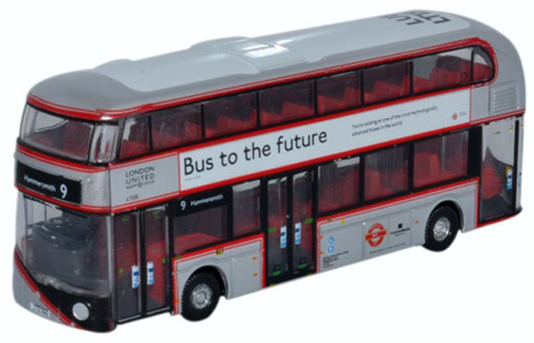 Oxford Diecast 1/148 NNR003 New Routemaster London United