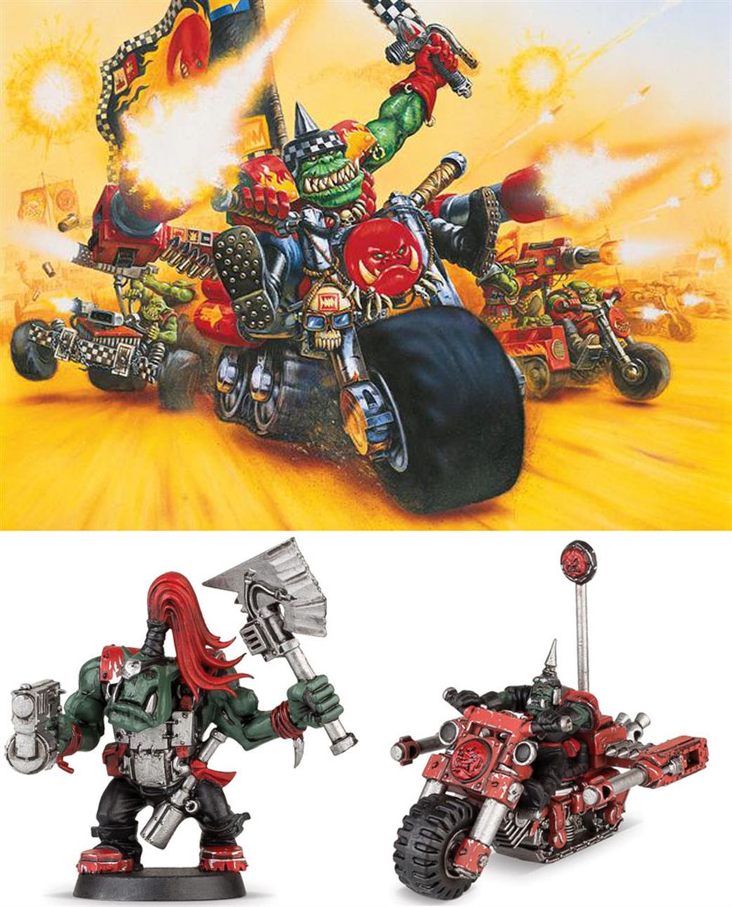 Revell  99 17 20 03 003 Warhammer 40000 Space Ork Blastabike Build & Paint Series 1