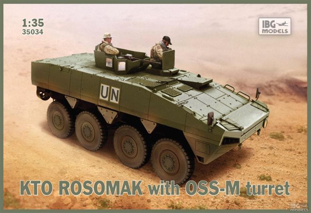 IBG Models 1/35 35034 KTO Rosomak with OSS-M Turret Kit