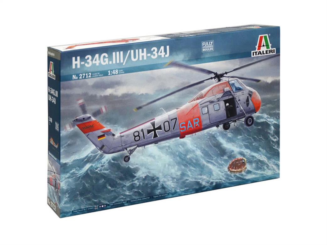 Italeri 1/48 2712 H-34G III UH34J helicopter Kit