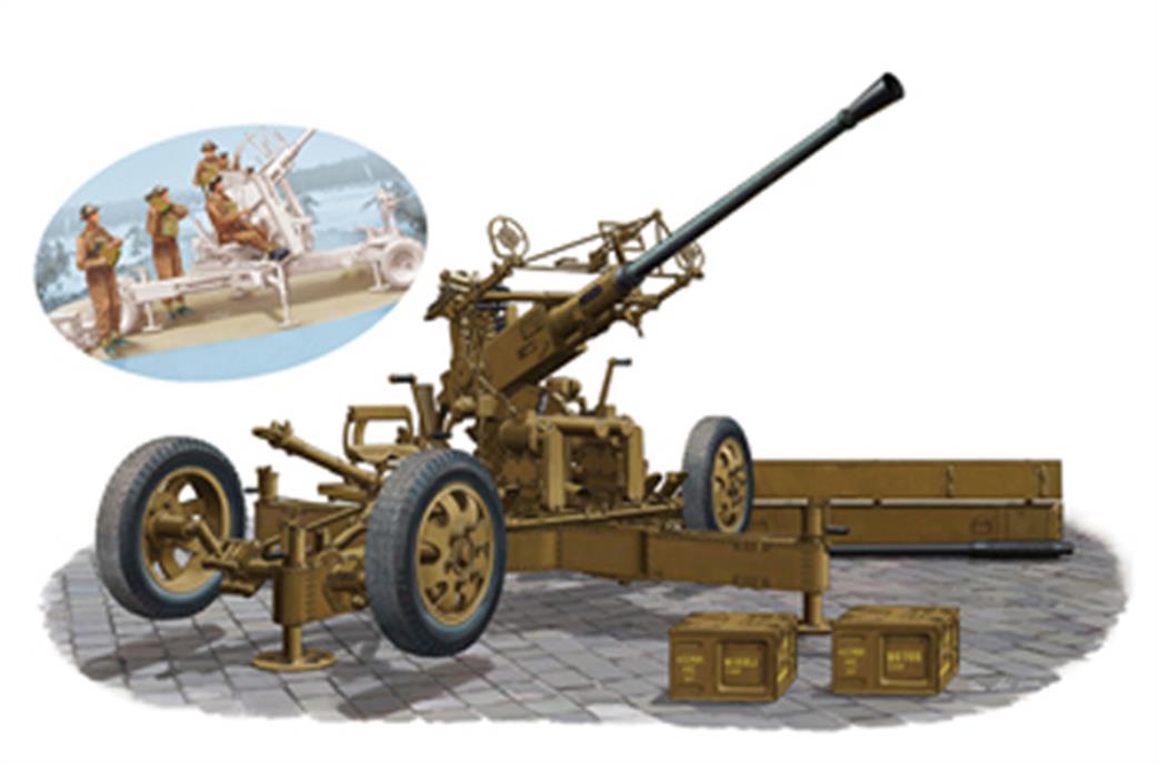 Bronco Models 1/35 CB35111SP OQF 40mm Bofors Anti-Aircraft Gun kit
