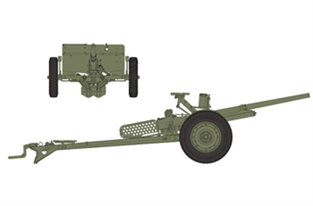 Bronco Models 1/35 CB35147 WW2 US Army M3A1 37mm anti-tank gun kit