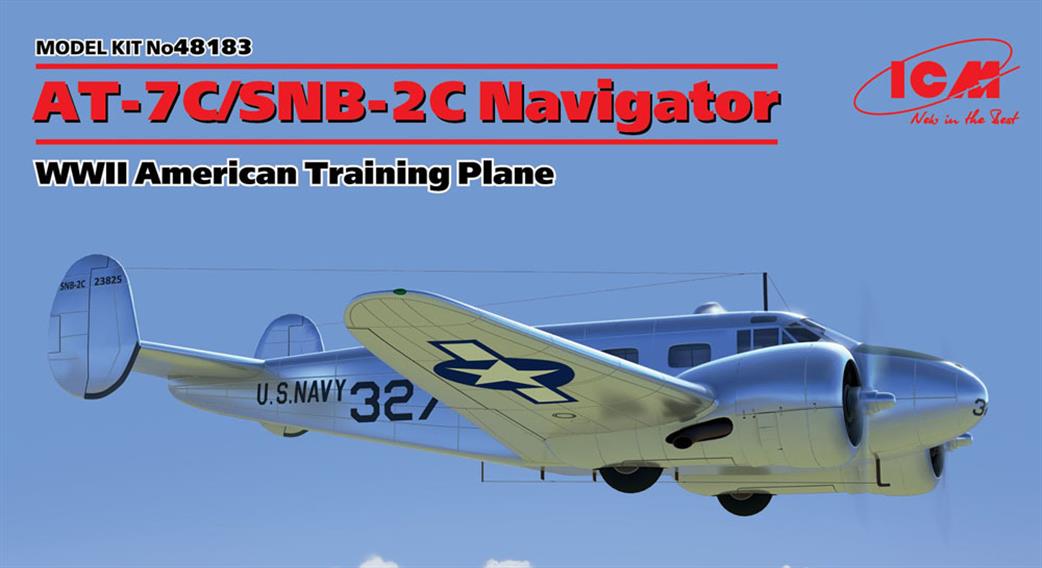 ICM 1/48 48183 AT-7C/SNB-2C Navigator WW2 American Training Plane