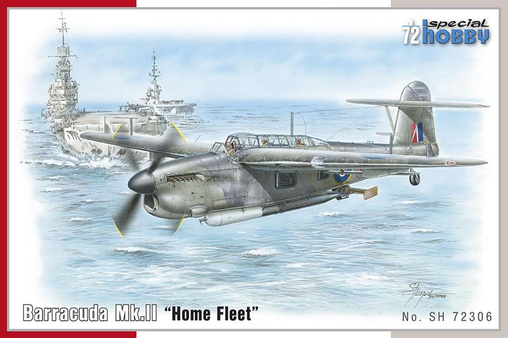 Special Hobby 1/72 SH72306 Barracuda MkII home Fleet RN Torpedo Bomber Kit