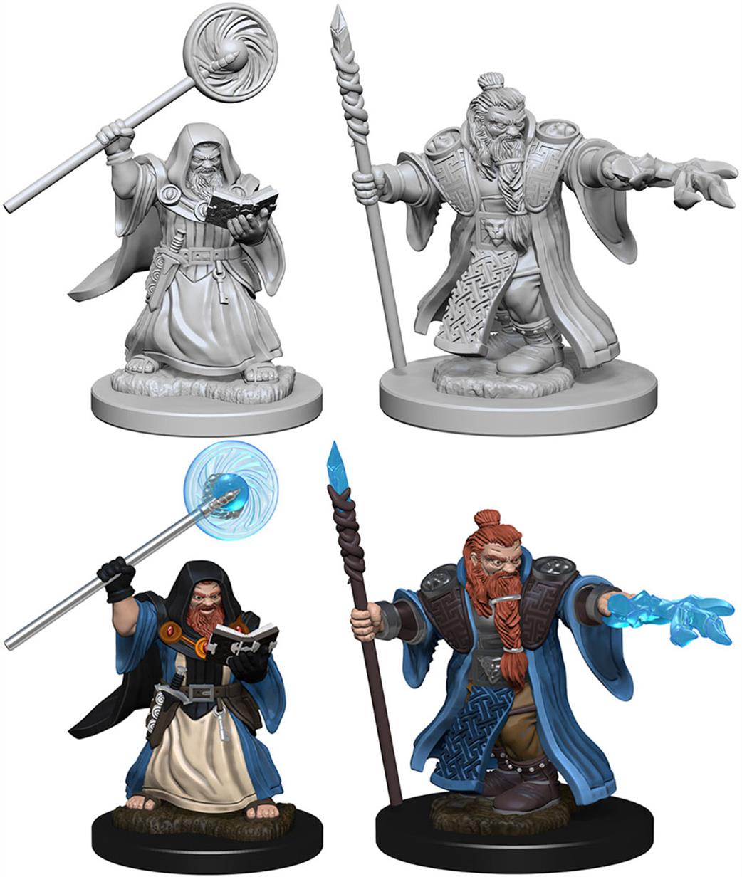 Wizkids  72620 Dwarf Male Wizard: D&D Nolzur's Marvelous Unpainted Miniatures