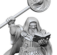 Wizkids Dwarf Male Wizard: D&amp;D Nolzur's Marvelous Unpainted Miniatures 72620Contains two unpainted figures (one each of two different moulds).