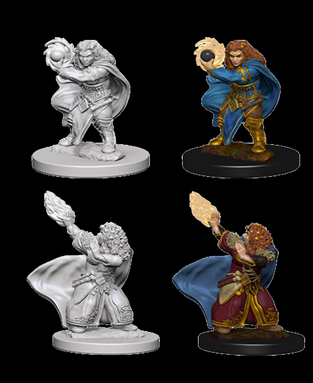 Wizkids  72621 Dwarf Female Wizard: D&D Nolzur's Marvelous Unpainted Miniatures