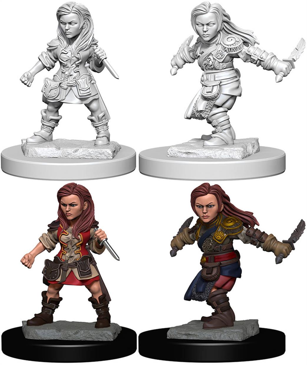 Wizkids  72627 Halfling Female Rogue: D&D Nolzur's Marvelous Unpainted Miniatures