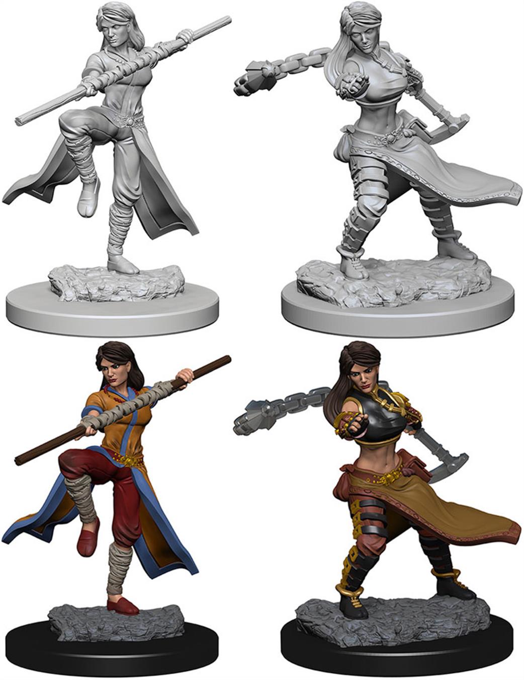 Wizkids  72634 Human Female Monk: D&D Nolzur's Marvelous Unpainted Miniatures