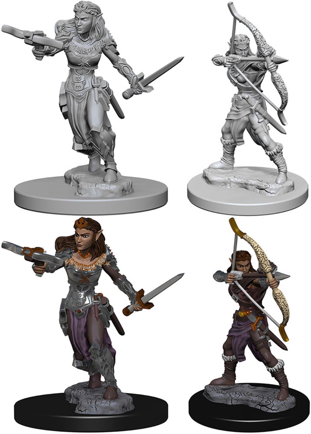 Wizkids  72638 Elf Female Ranger: D&D Nolzur's Marvelous Unpainted Miniatures