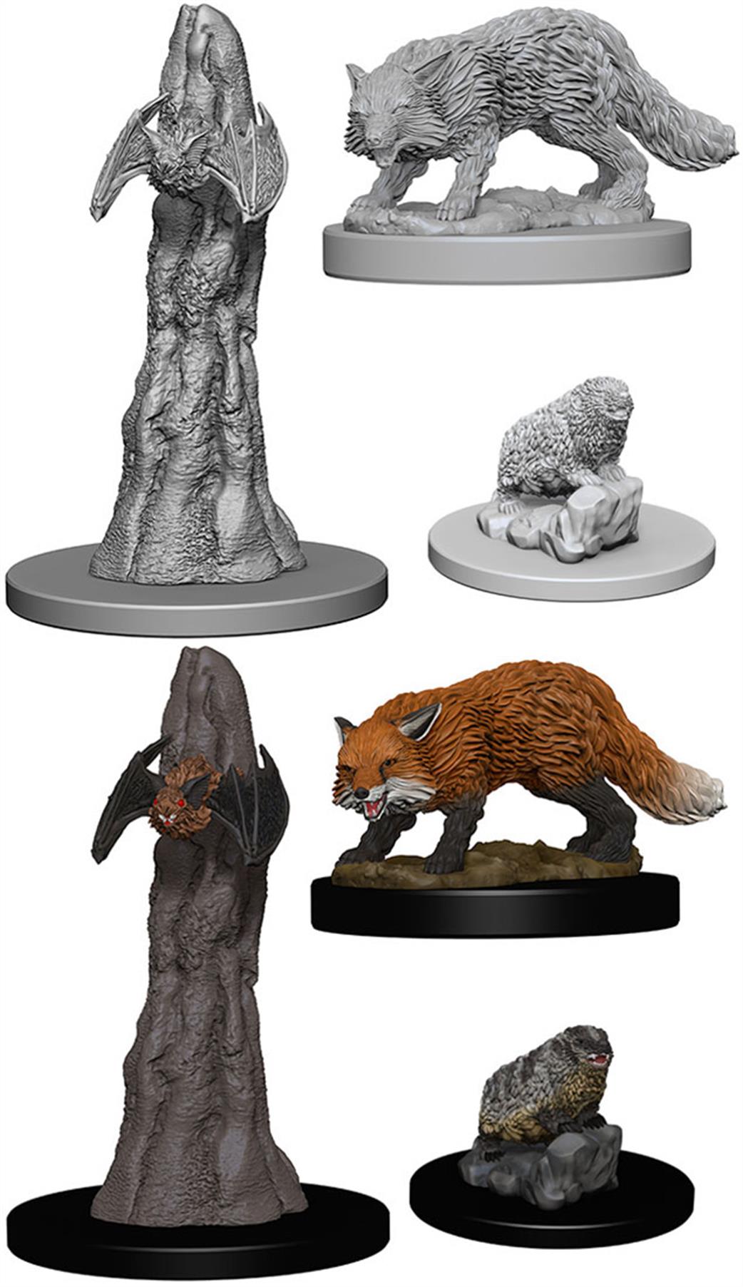 Wizkids  72580 Familiars: Pathfinder Deep Cuts Unpainted Miniatures